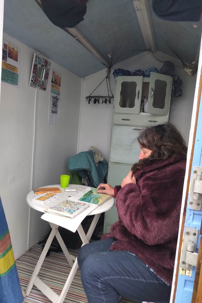 Art hut taken care of then